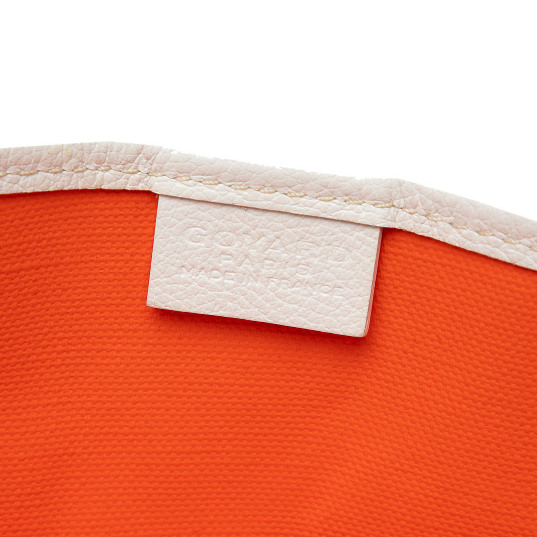 Goyard Sac à main Poitiers Claire Voie Goyardine Blanc – vue 5 – GABY PARIS