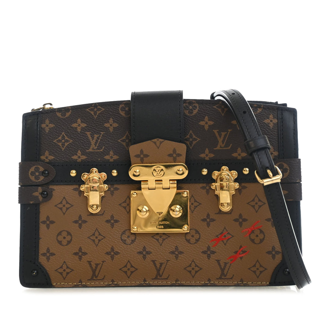 Trunk Pochette Monogram Reverse Marron