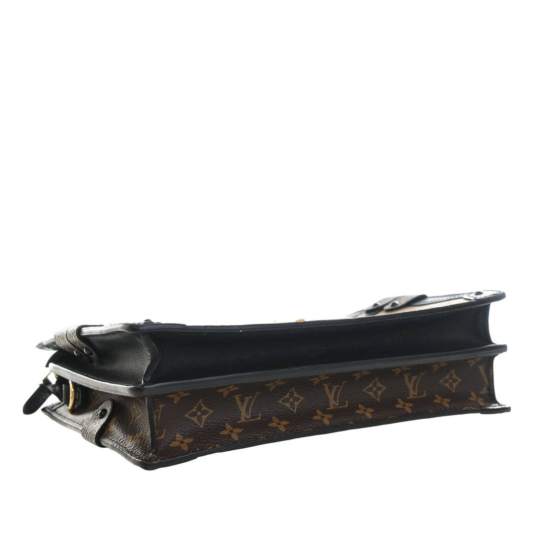 Trunk Pochette Monogram Reverse Marron