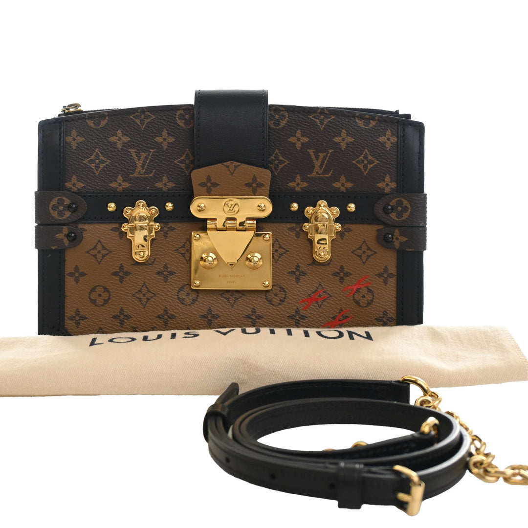 Trunk Pochette Monogram Reverse Marron