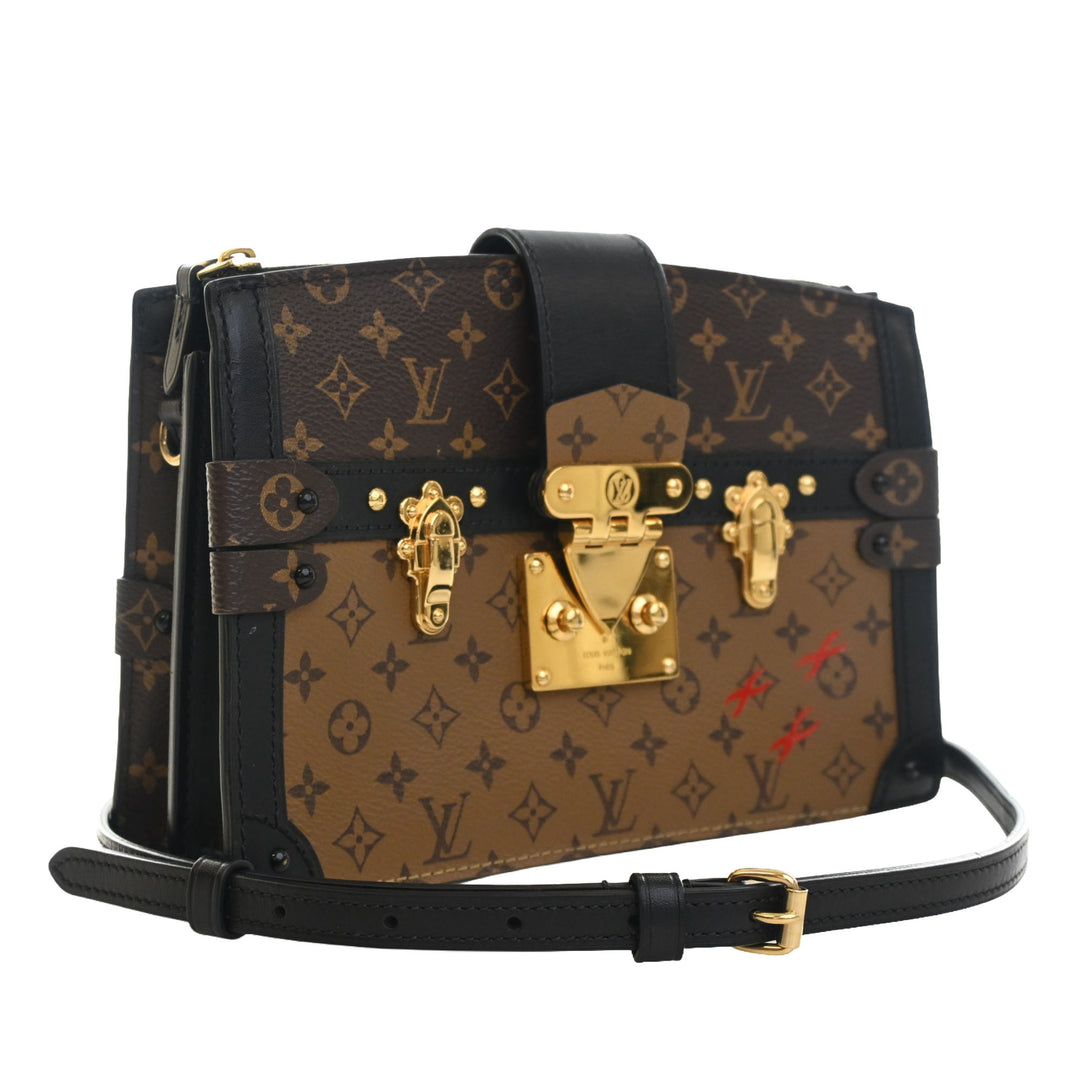 Trunk Pochette Monogram Reverse Marron