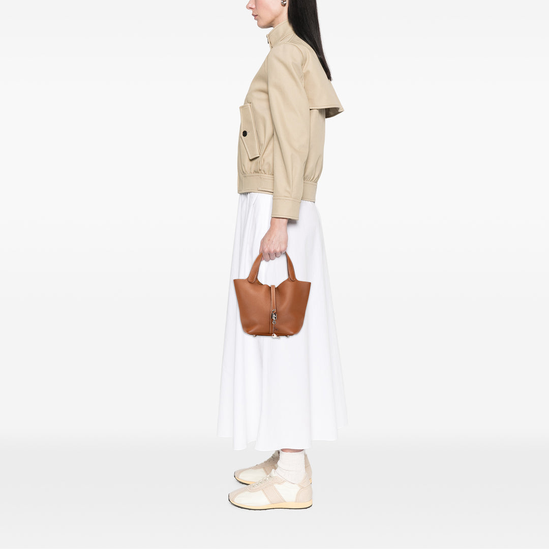 Hermès Clemence Picotin Lock 18 Marron – GABY PARIS Authentique