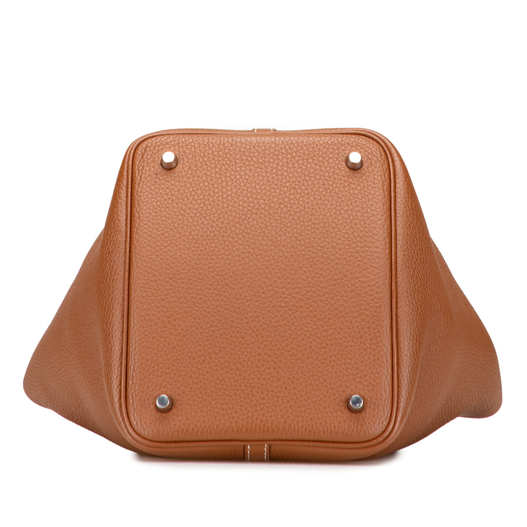 Hermès Clemence Picotin Lock 18 Marron – GABY PARIS Authentique