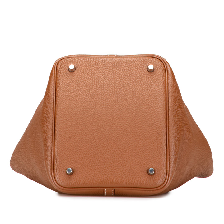 Hermès Clemence Picotin Lock 18 Marron – GABY PARIS Authentique