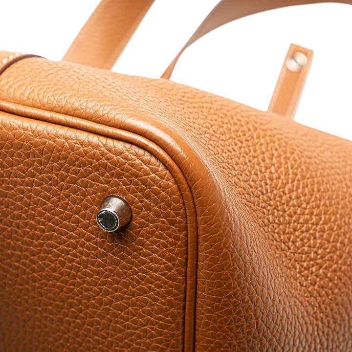 Hermès Clemence Picotin Lock 18 Marron – GABY PARIS Authentique