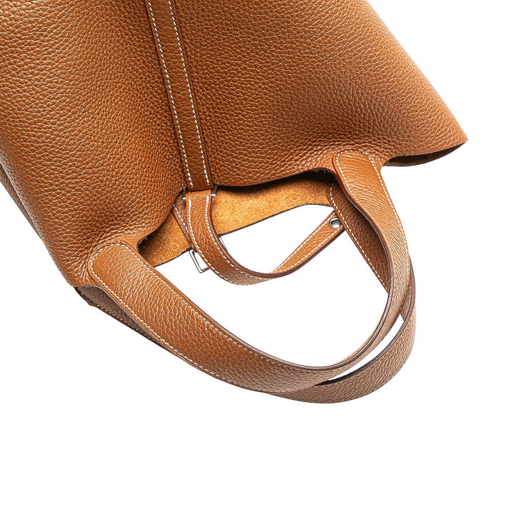 Hermès Clemence Picotin Lock 18 Marron – GABY PARIS Authentique