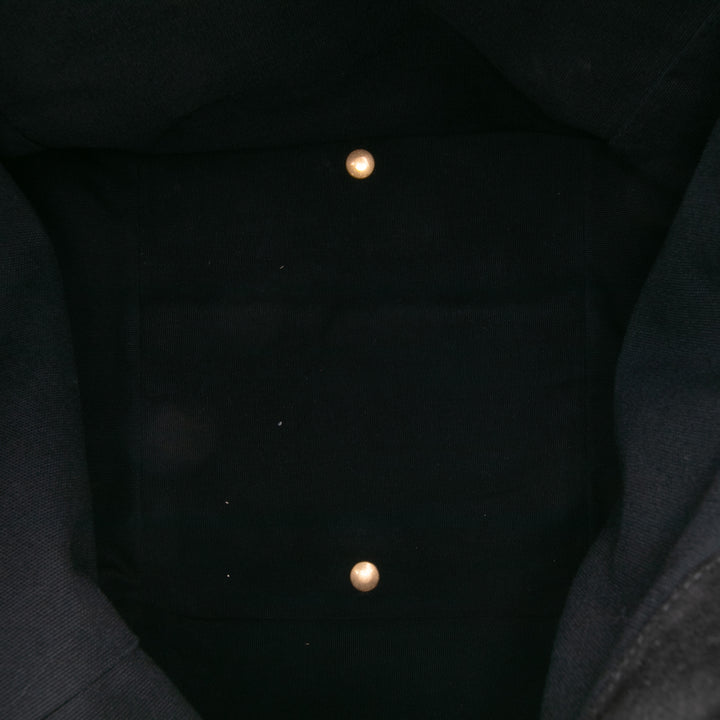 Saint Laurent Medium Cuir Downtown Cabas Noir – GABY PARIS Authentique