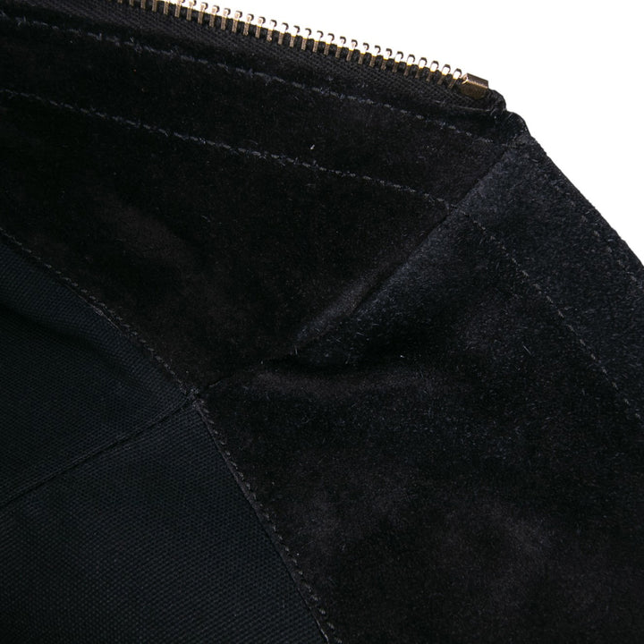 Saint Laurent Medium Cuir Downtown Cabas Noir – GABY PARIS Authentique