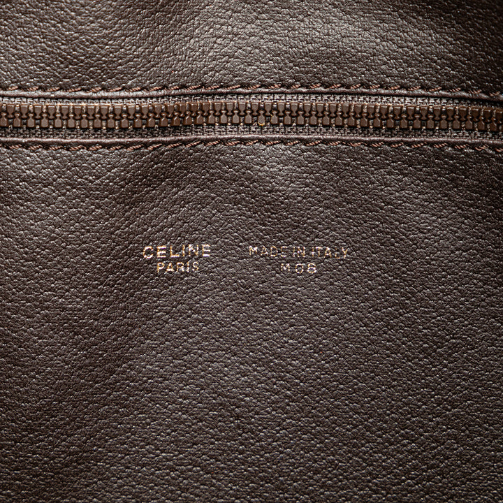 Macadam Coated Canvas Travel Bag Brown - Gaby Paris
