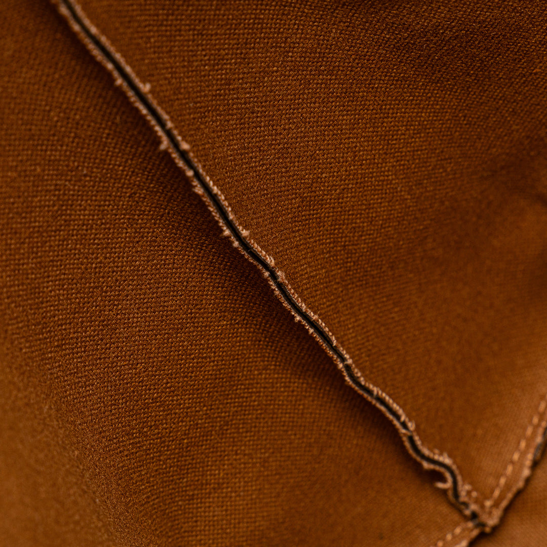Macadam Coated Canvas Travel Bag Brown - Gaby Paris