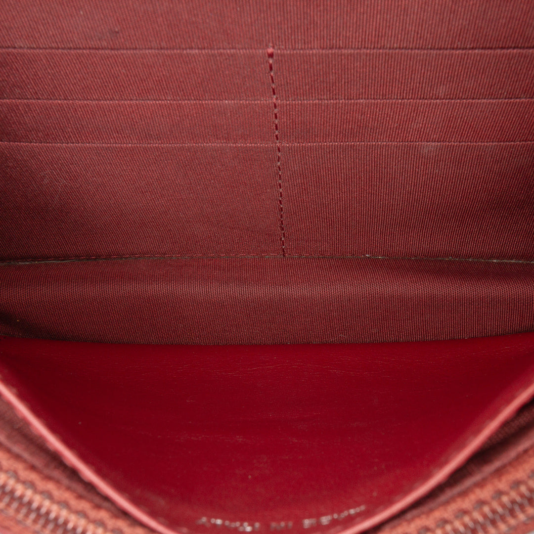 Chanel CC Matelassé Caviar Wallet on Chain