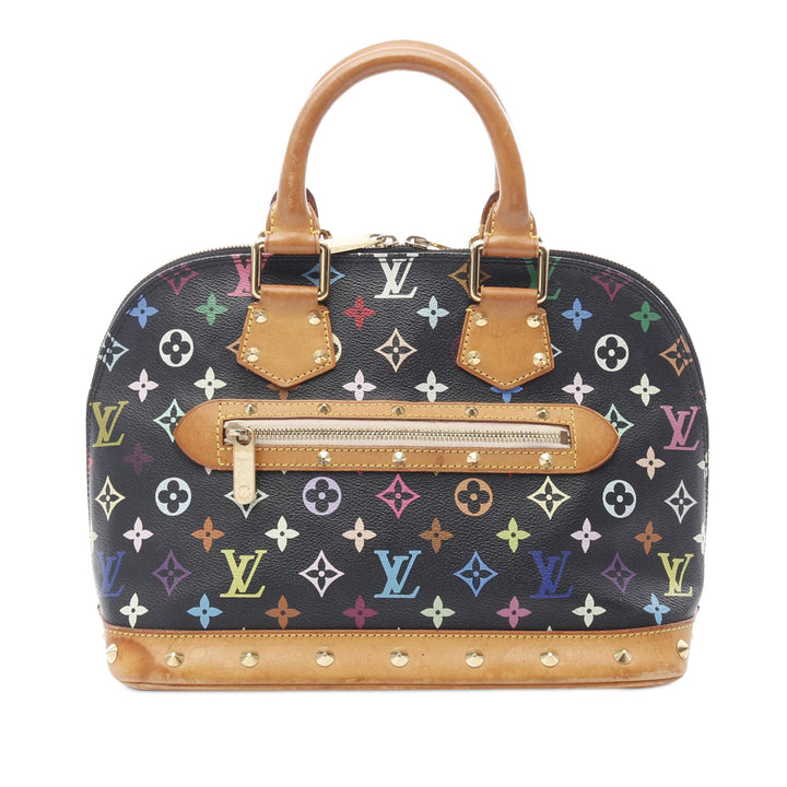 Monogram Multicolore Alma PM Black - Gaby Paris