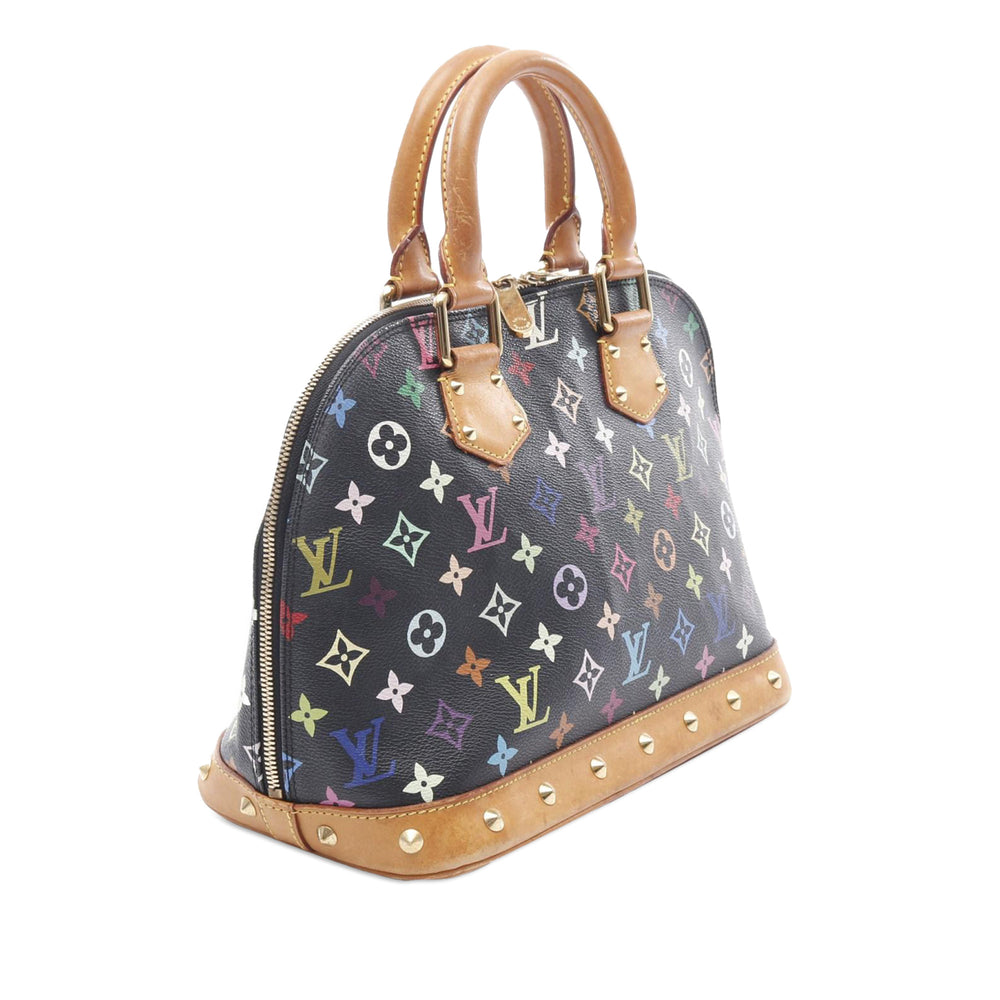 Monogram Multicolore Alma PM Black - Gaby Paris