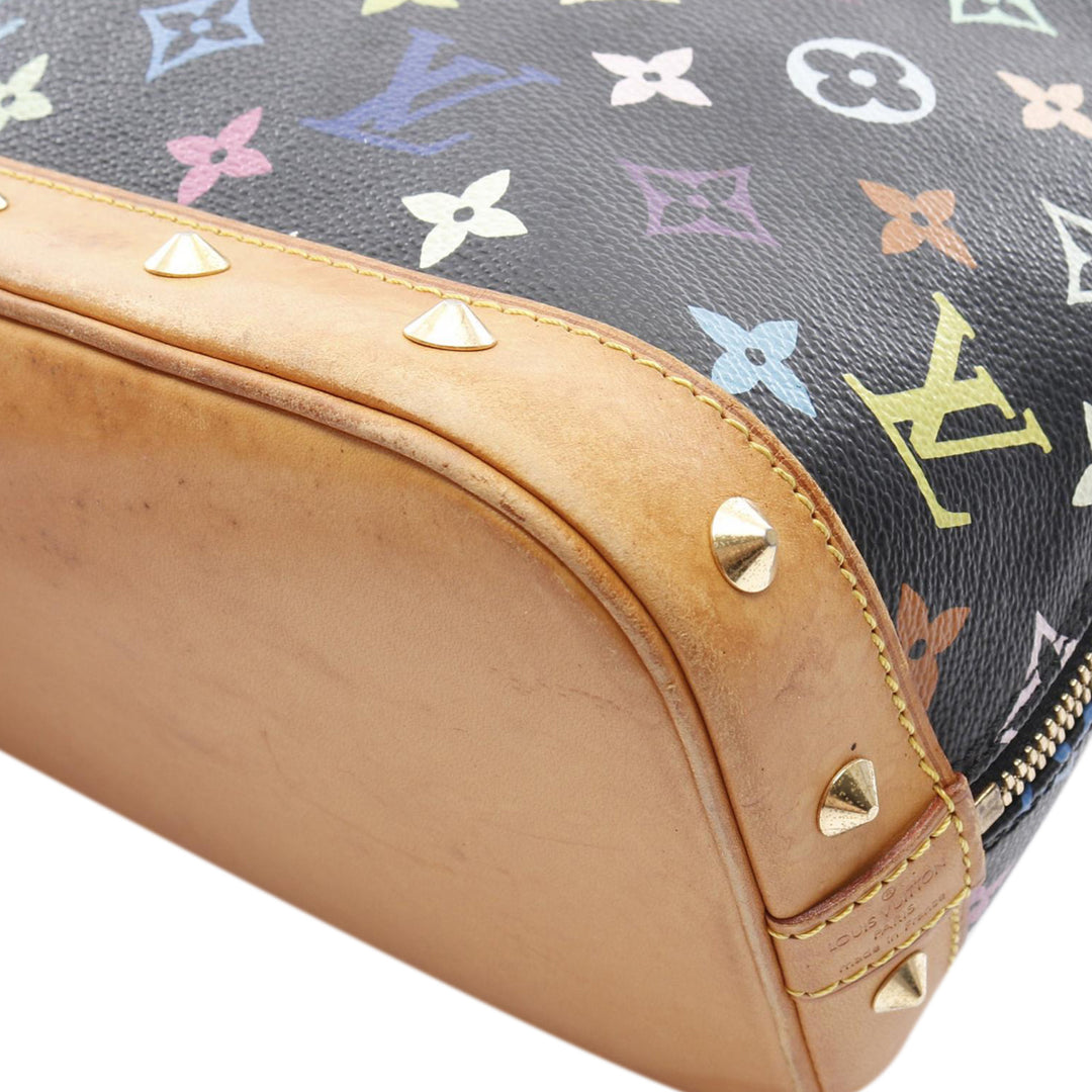 Monogram Multicolore Alma PM Black - Gaby Paris