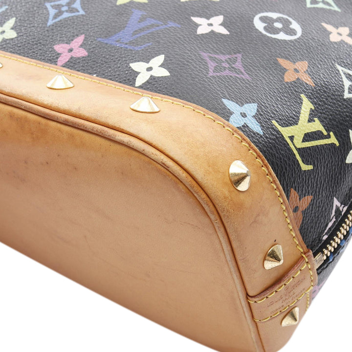 Monogram Multicolore Alma PM Black - Gaby Paris