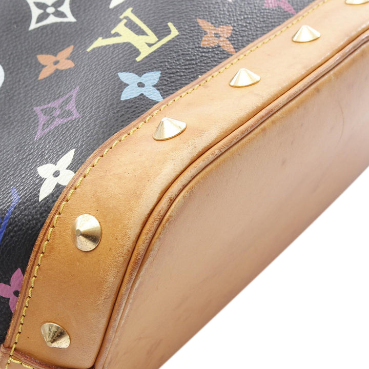 Monogram Multicolore Alma PM Black - Gaby Paris