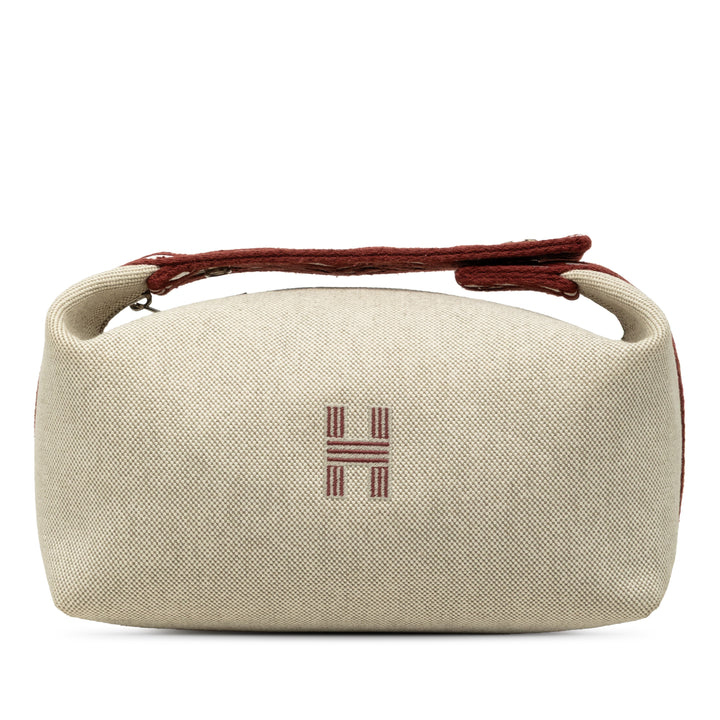 H Plume Bride A Brac Étui Petit Beige