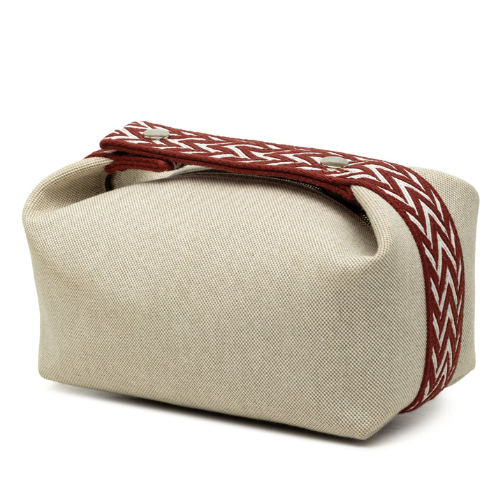 H Plume Bride A Brac Étui Petit Beige