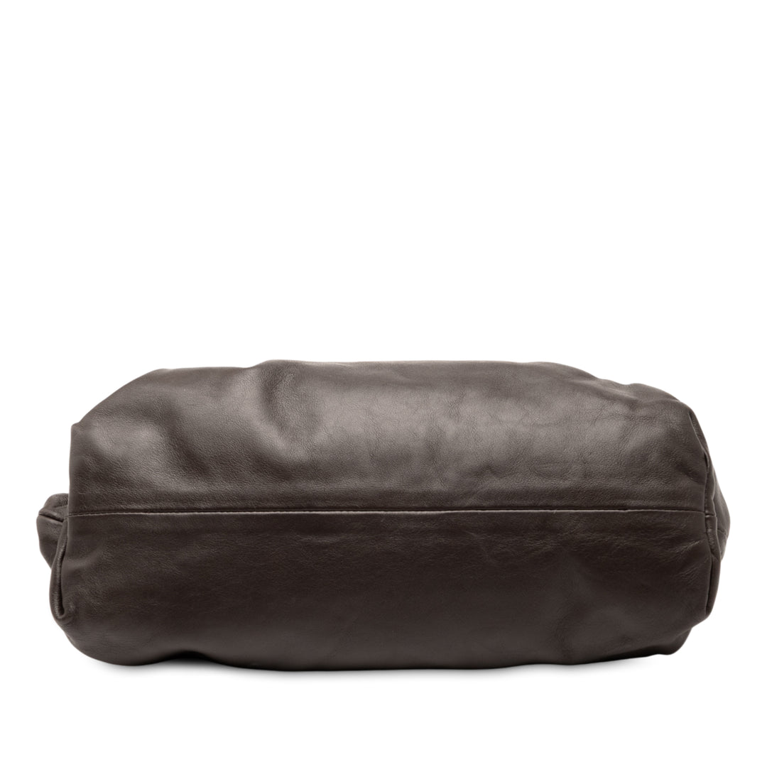 Bottega Veneta Cuir d’agneau Chain Pochette