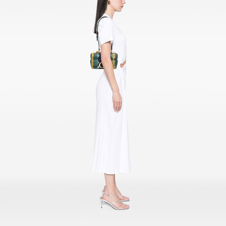 Dior Cannage Tie Dye Caro Sac Petit Jean Vert – vue 6 – GABY PARIS