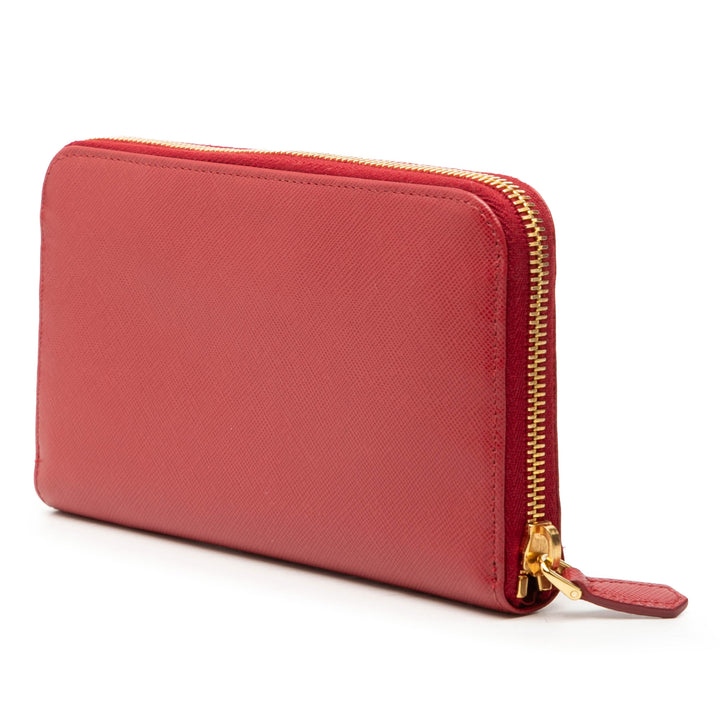 Prada Saffiano Portefeuille long zippé