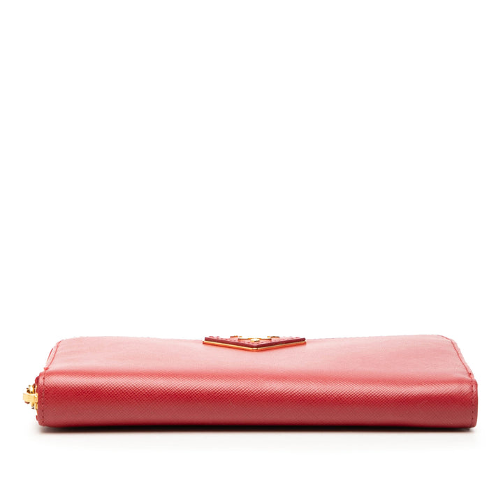 Prada Saffiano Portefeuille long zippé