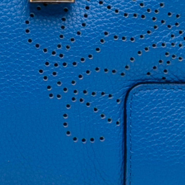 Limited Edition Leather Amazona 28 Blue - Gaby Paris