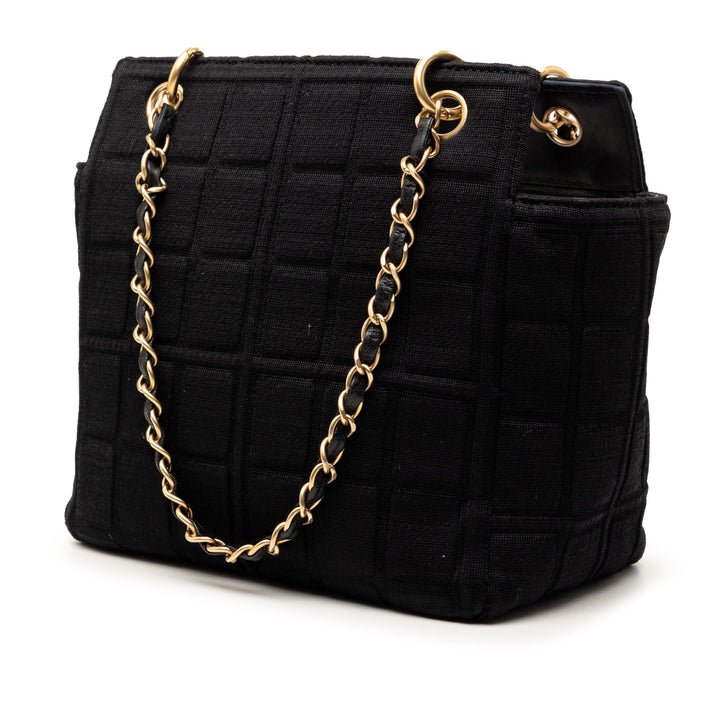 Chanel Jersey CC Chocolate Bar Sac bandoulière