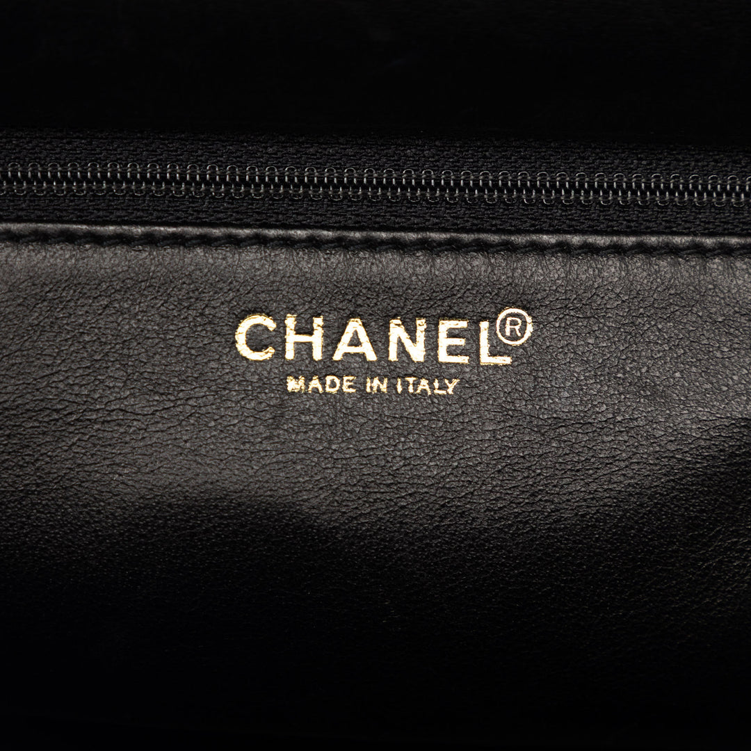 Chanel Jersey CC Chocolate Bar Sac bandoulière