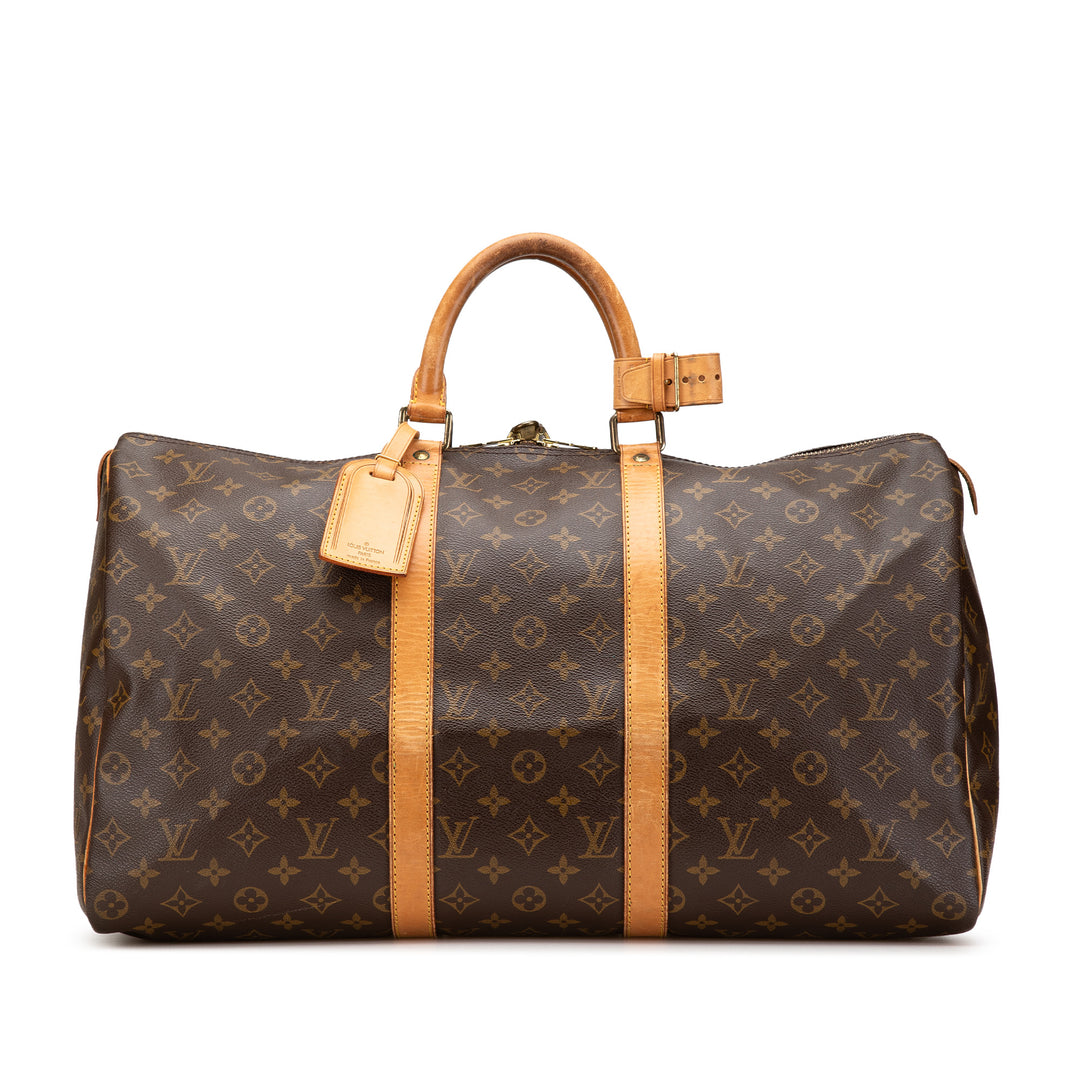 Monogram Keepall 50 Brown - Gaby Paris