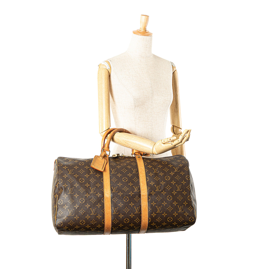 Monogram Keepall 50 Brown - Gaby Paris