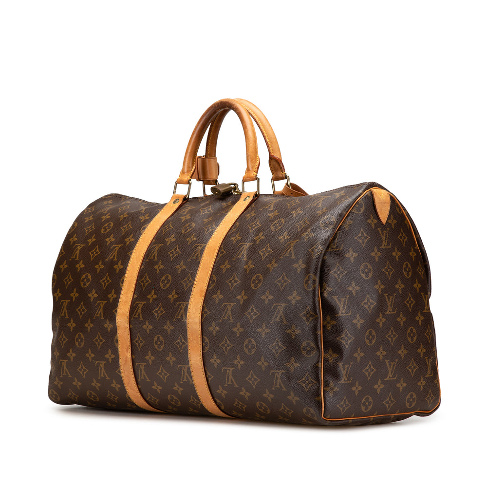 Monogram Keepall 50 Brown - Gaby Paris