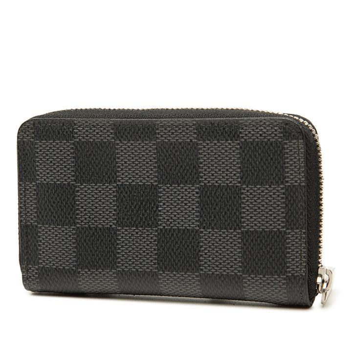 Zippy Porte-monnaie Damier Graphite Noir