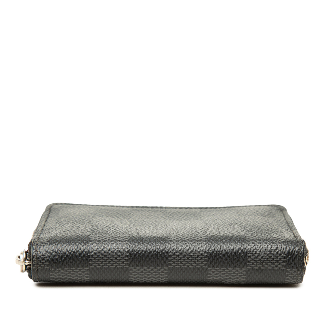 Zippy Porte-monnaie Damier Graphite Noir