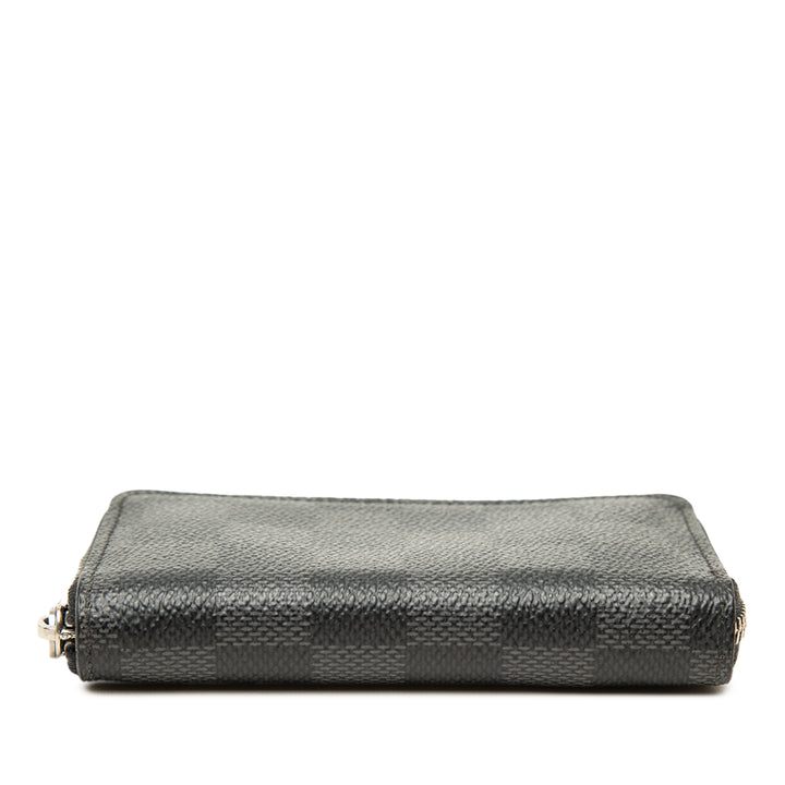Zippy Porte-monnaie Damier Graphite Noir