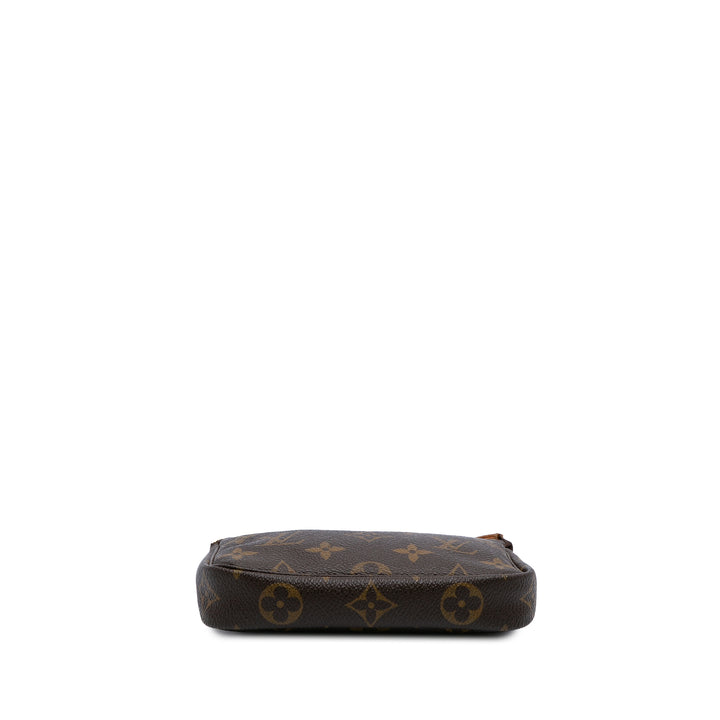 Monogram Mini Pouch Accessories Brown - Gaby Paris