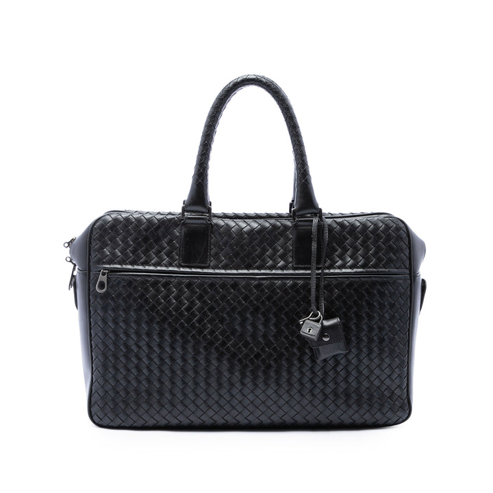 Intrecciato Business Sac nappa Noir