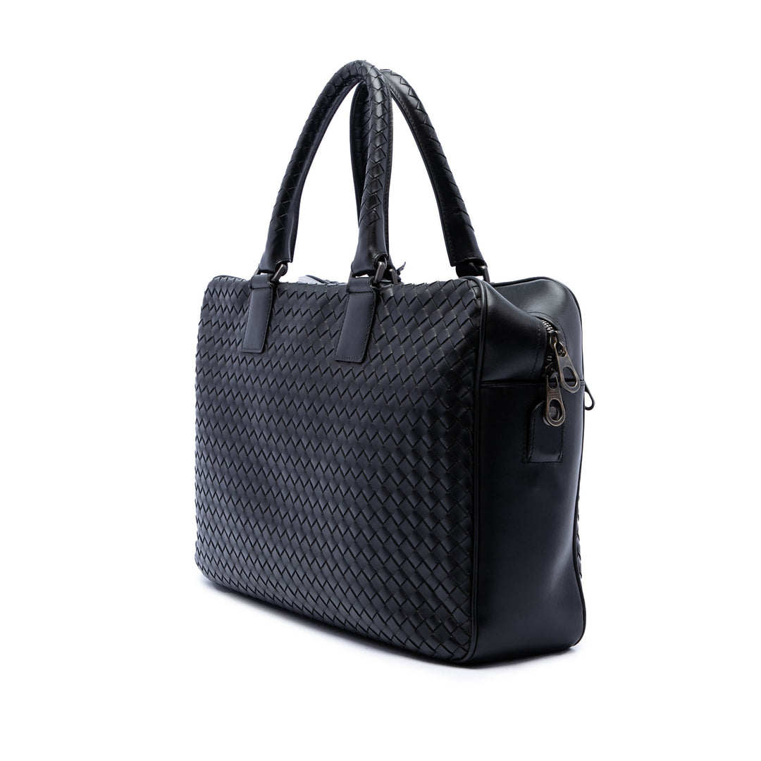 Intrecciato Business Sac nappa Noir