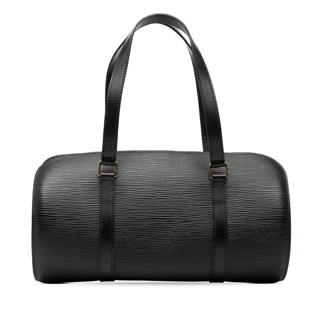 Louis Vuitton Soufflot Épi Noir – vue principale – GABY PARIS