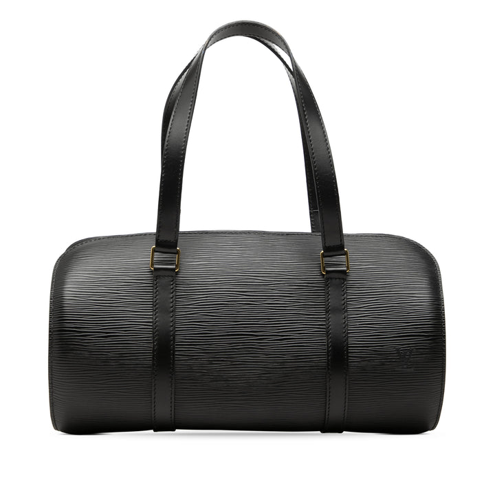 Louis Vuitton Soufflot Épi Noir – vue principale – GABY PARIS