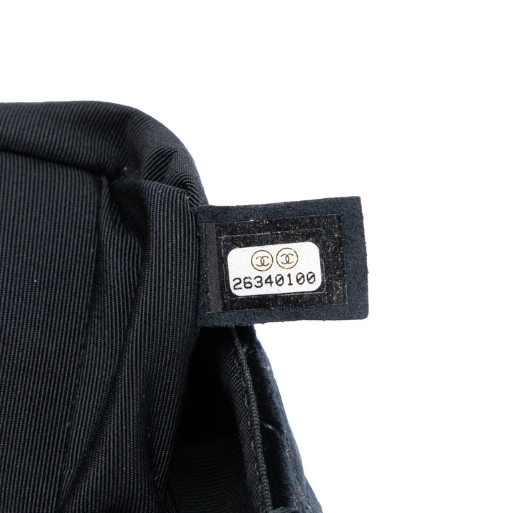 Chanel Paris Hamburg Matelassé Velours Pochette