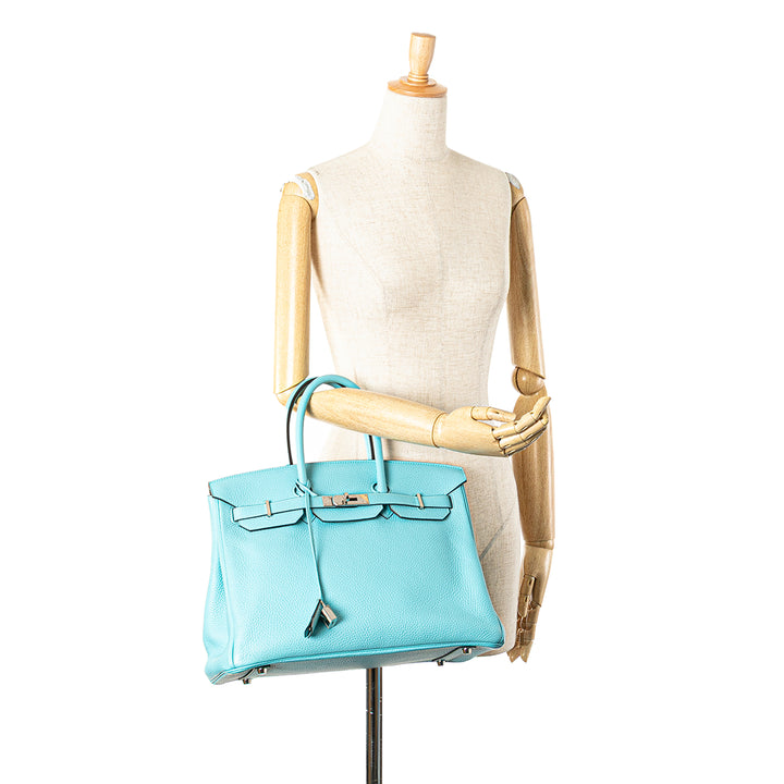 Togo Birkin Retourne 35 Blue - Gaby Paris