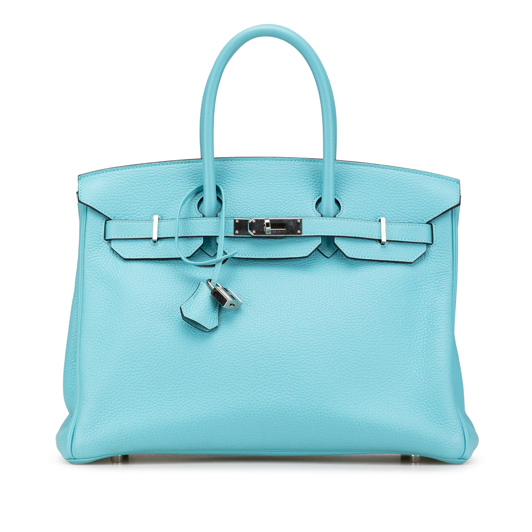Togo Birkin Retourne 35 Blue - Gaby Paris
