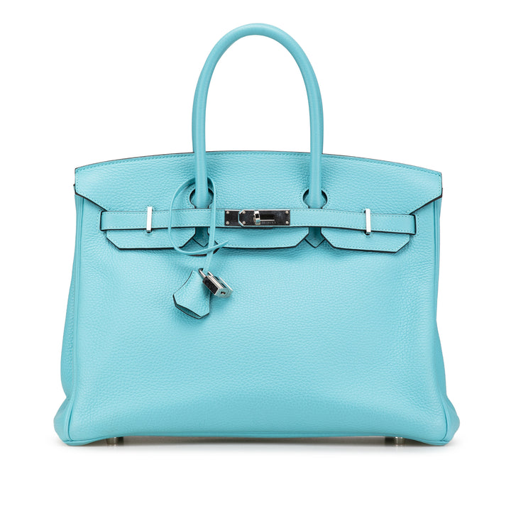 Togo Birkin Retourne 35 Blue - Gaby Paris