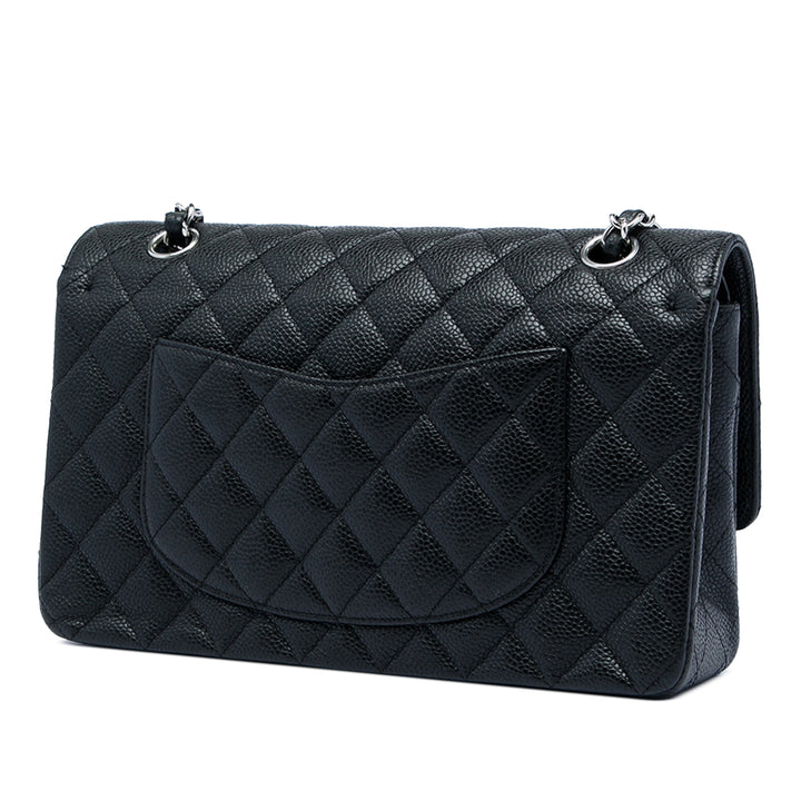 Chanel Medium Classic Caviar Double rabat