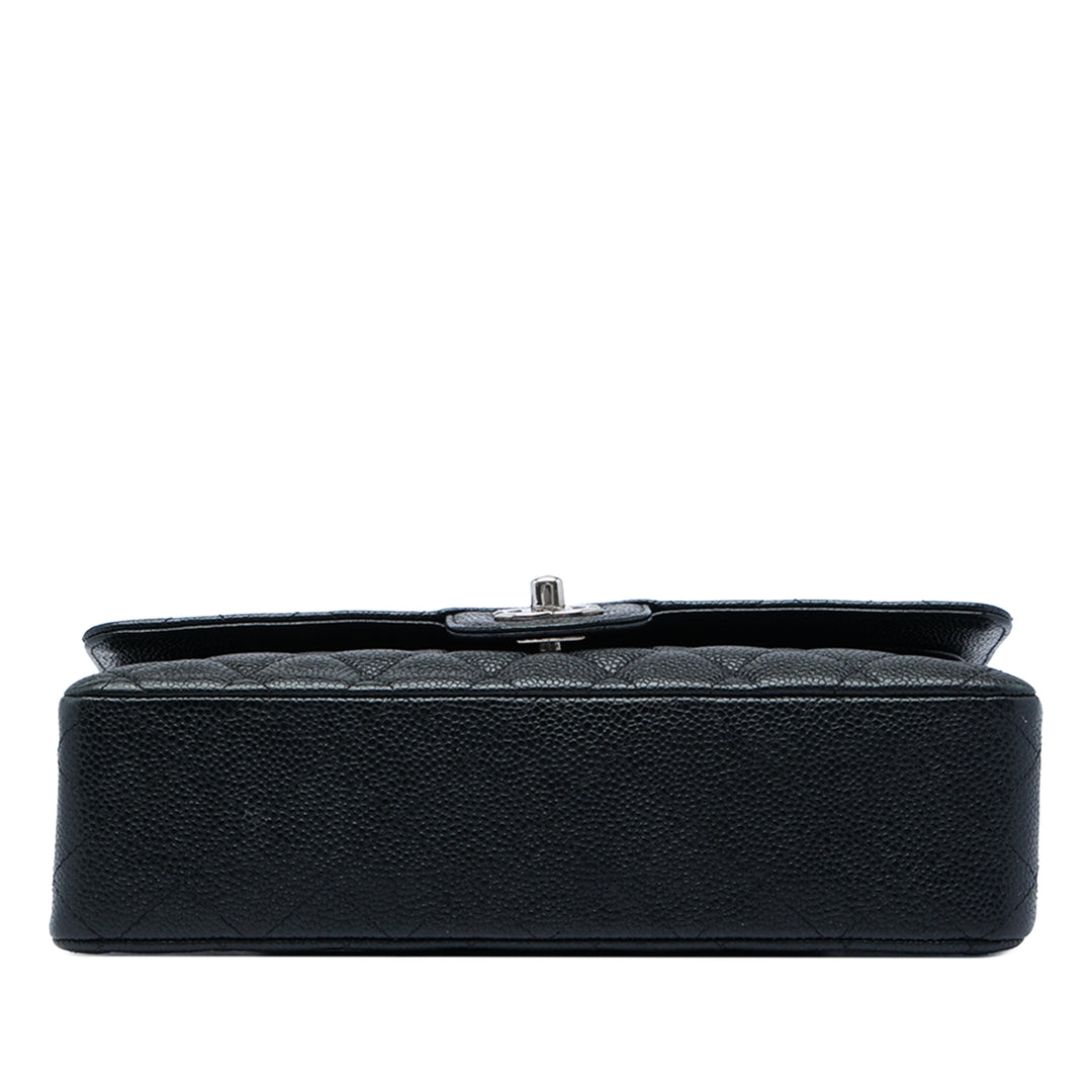 Chanel Medium Classic Caviar Double rabat