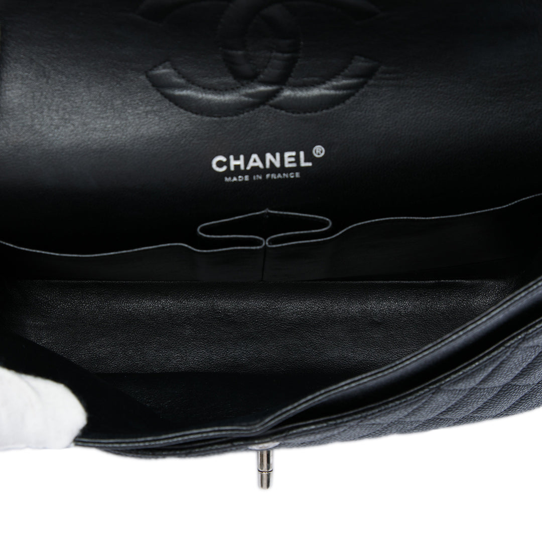 Chanel Medium Classic Caviar Double rabat