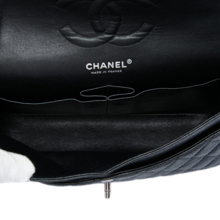 Chanel Medium Classic Caviar Double rabat