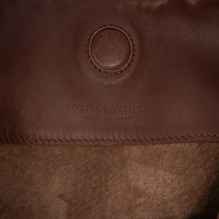Bottega Veneta Large Nappa Intrecciato Campana Hobo Marron