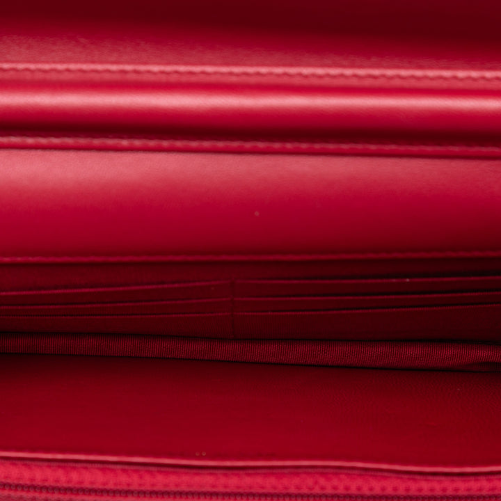 Chanel Matelassé Cuir d’agneau Boy Wallet On Chain